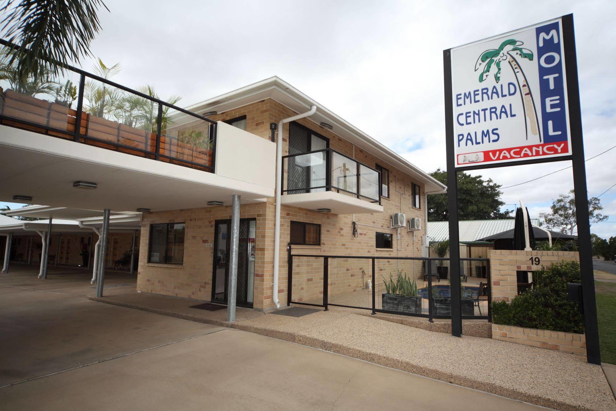 Emerald Central Palms Motel Exteriör bild